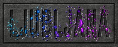 Neon Ljubljana Parıltısı, Renk Sıçrama Şehri