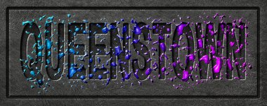 Neon Queenstown Parıltısı, Renk Sıçrama Şehri