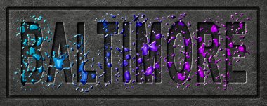 Neon Baltimore Parıltısı, Renk Sıçratma Şehri