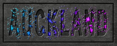 Neon Auckland Parıltısı, Renk Sıçrama Şehri