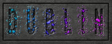 Neon Dublin Parıltısı, Renk Sıçrama Şehri