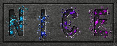 Neon Güzel Işıltı, Renk Sıçratma Şehri