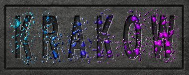 Neon Krakow Parıltısı, Renk Sıçrama Şehri