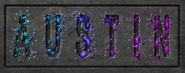 Neon Austin Glow, Renk Sıçrama Şehri