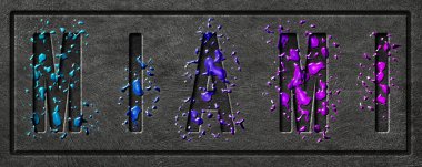 Neon Miami Parıltısı, Renk Sıçratma Şehri