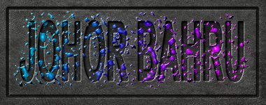 Neon Johor Bahru Parıltısı, Renk Sıçrama Şehri