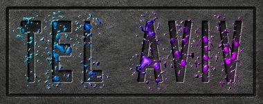 Neon Tel Aviv Parıltısı, Renk Sıçrama Şehri