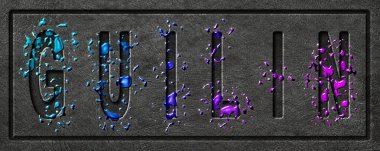 Neon Guilin Parıltısı, Renk Sıçratma Şehri