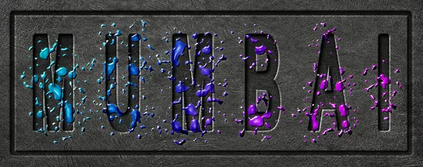 Neon Mumbai Parıltısı, Renk Sıçratma Şehri