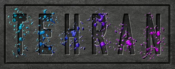 Neon Tahran Parıltısı, Renk Sıçratma Şehri