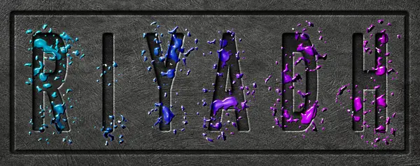 Neon Riyad Parıltısı, Renk Sıçrama Şehri