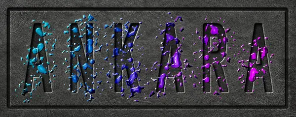 Neon Ankara Işıltısı, Renk Sıçratma Kenti