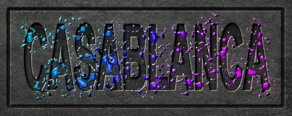 Neon Kazablanka Parıltısı, Renk Sıçrama Şehri