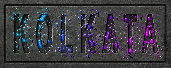 Neon Kolkata Parıltısı, Renk Sıçratma Şehri