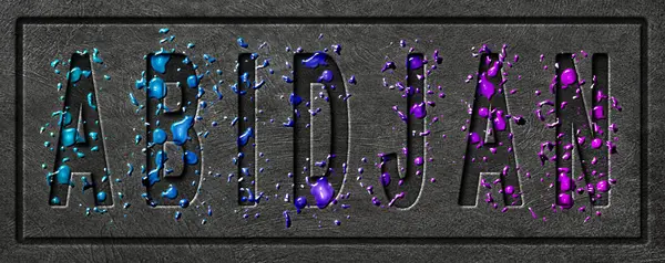 Neon Abidjan Parıltısı, Renk Sıçrama Şehri