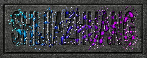 Neon Shijiazhuang Glow, Renk Sıçrama Şehri