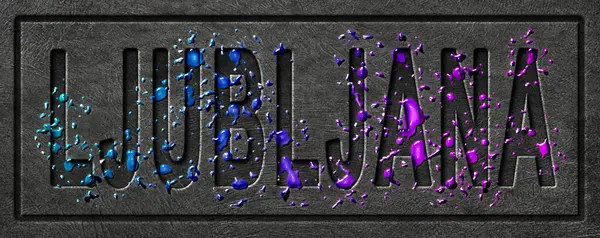 Neon Ljubljana Parıltısı, Renk Sıçrama Şehri