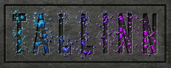 Neon Tallinn Parıltısı, Renk Sıçratma Şehri