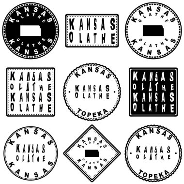 Kansas Olathe Round Seal Harita Tasarımı