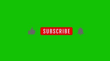 Üye ol ve Anımsat Düğmesi Animasyonu. Youtube için animasyon abone düğmesi. Yorum düğmesini paylaşmak gibi. Tam HD. 4k