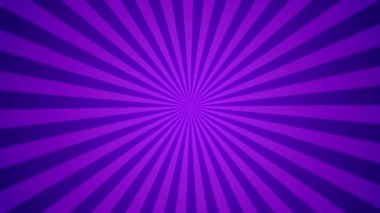 Çizgi roman tarzı populer ışınlar. Güneş ışınları çizgi roman, dergi, yazı ve daha fazlası için dönüyor. Animasyon. Tam HD. 4K