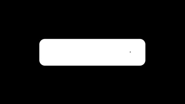 Кнопка Підписки Нагадування Анімації Кнопка Анімованої Підписки Youtube Кнопка Обміну — стокове відео