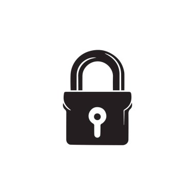 En küçük simge vektör logosunu kilitle