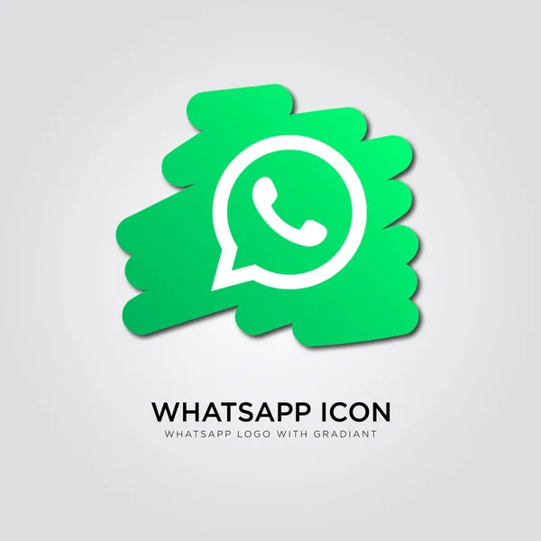 Ícone Logotipo Whatsapp Vector Jpg Jpeg Eps Ícone Botão Whatsapp Vetores De Stock Royalty-Free