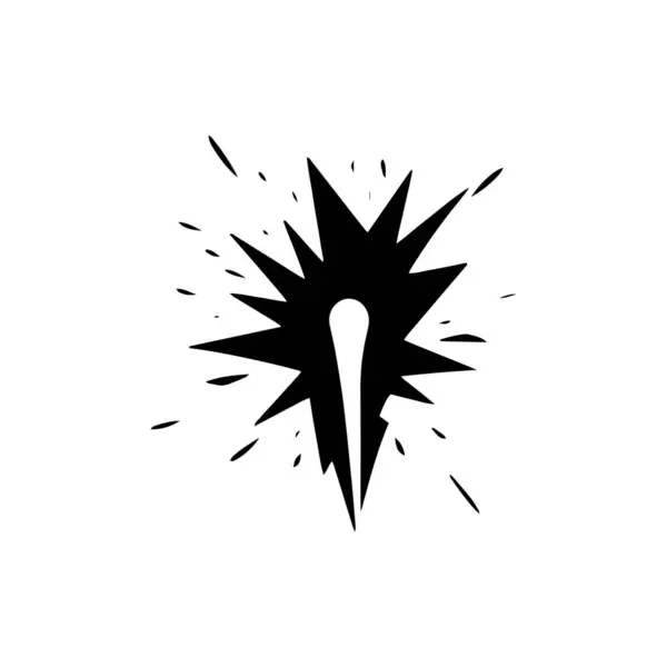 Logo Abstract Icon Vector Silhouette Isolated Design Concept — Stock Vector