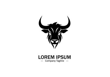 Vektör bufalo logo simgesi