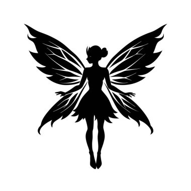 Peri logo ikonu vektör çizim silueti