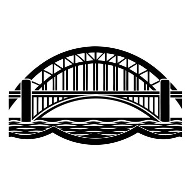 Modern Siluet Vektör Tasarım Logosu