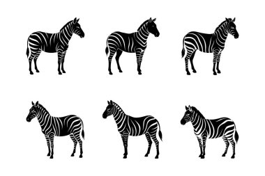 Zebra Koleksiyonu, İkonik Logolar, Siluetler ve Vektör Sanatı