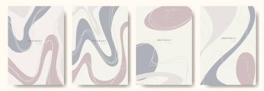 Kartvizitler ve daha fazlası için uygun pastel renklerin soyut arkaplanı.