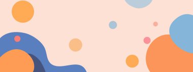 Metinler için kopya alanı olan modern soyut arka plan. Tasarım şablonları - kartpostallar, afişler, kartvizitler, broşürler, davetiyeler, sosyal medya ve diğerleri için iyidir. vektör illüstrasyonu