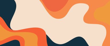 Metinler için kopya alanı olan modern soyut arka plan. Tasarım şablonları - kartpostallar, afişler, kartvizitler, broşürler, davetiyeler, sosyal medya ve diğerleri için iyidir. vektör