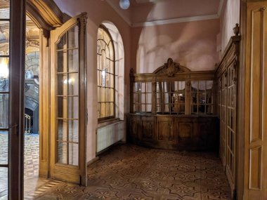 interior of the ancient palace