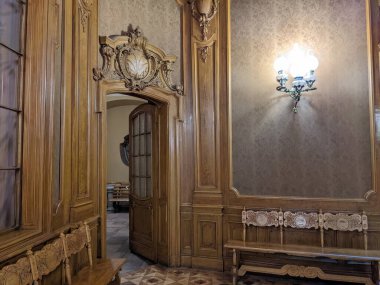 interior of the ancient palace