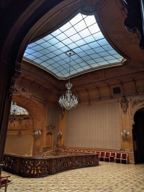 interior of the ancient palace