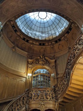 interior of the old wooden palace