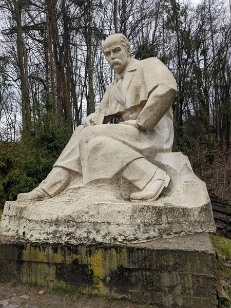 Statue Ukrainian Writer Taras Shevchenko — Foto de Stock