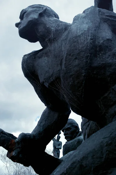 Mémorial Militaire Monument Bataille Dnipro Bukrinskiy Platsdarm Oblast Tcherkaska Ukraine — Photo