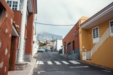 Kanarya adalarındaki tipik mimari, İspanya.