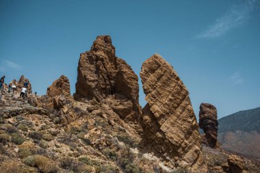Güzel kayalık dağ çölü
