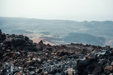 Güzel kayalık dağ çölü