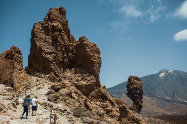 Güzel kayalık dağ çölü