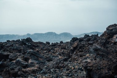 Güzel kayalık dağ çölü