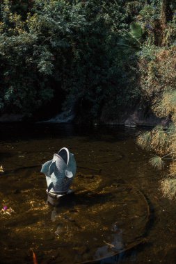 Güzel park parkındaki çeşme