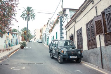 Gündüz vakti güzel Akdeniz kenti 