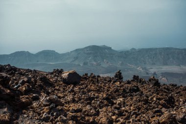 Güzel kayalık dağ çölü